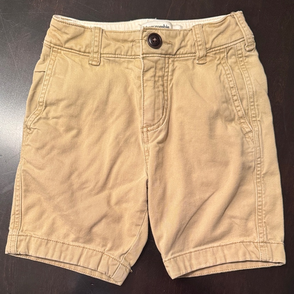 Abercrombie Kids Cream Shorts